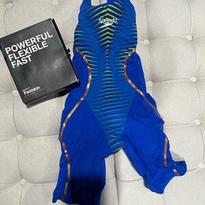 Speedo Blue Tech Swimsuit